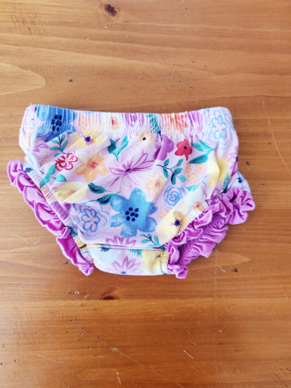 Matilda Jane 3-6 Month Floral Ruffle Bloomers